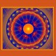 FRACTAL ART DESIGN GREETING CARD Mandala 5